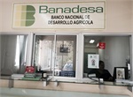 Ventanilla de BANADESA a la par del edificio de SENASA